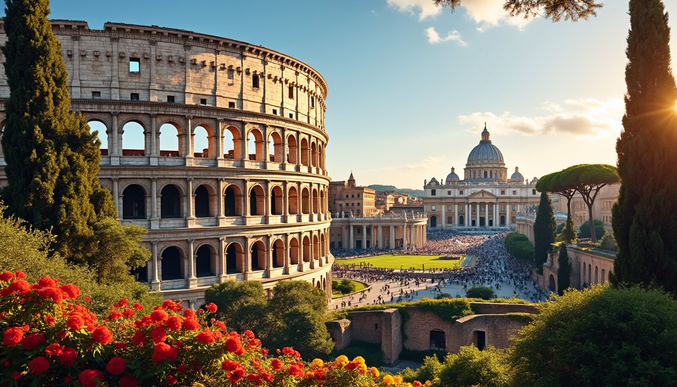 partez à la découverte des monuments emblématiques de rome et plongez au cœur de l’italie éternelle. explorez l’histoire, la culture et l’architecture fascinante de la ville éternelle lors d’un voyage inoubliable.