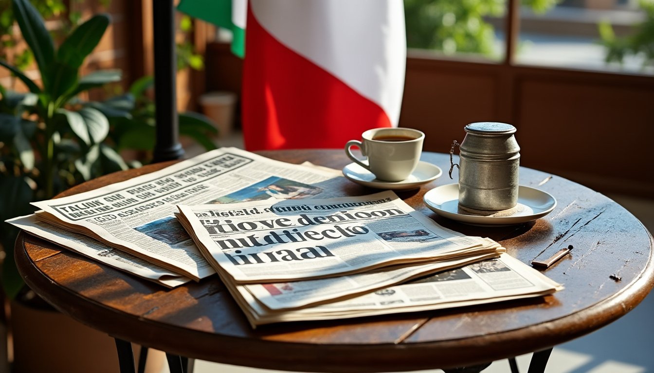 découvrez la presse italienne avec une sélection des meilleurs journaux italiens en ligne. restez informé sur l’actualité, la culture et la politique en italie grâce à nos ressources complètes.