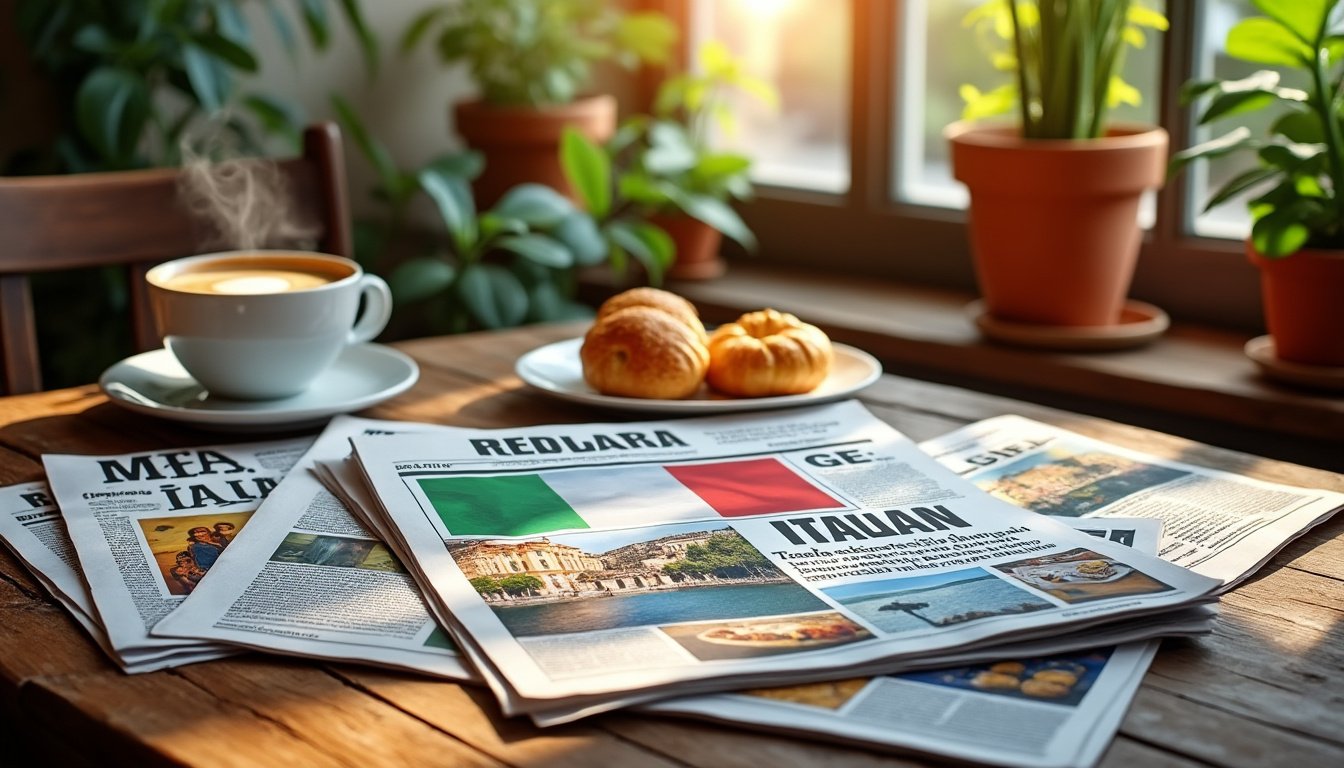 découvrez la presse italienne et consultez les principaux journaux italiens en ligne. restez informé sur l’actualité de l’italie grâce à une sélection des meilleurs quotidiens et magazines italiens.