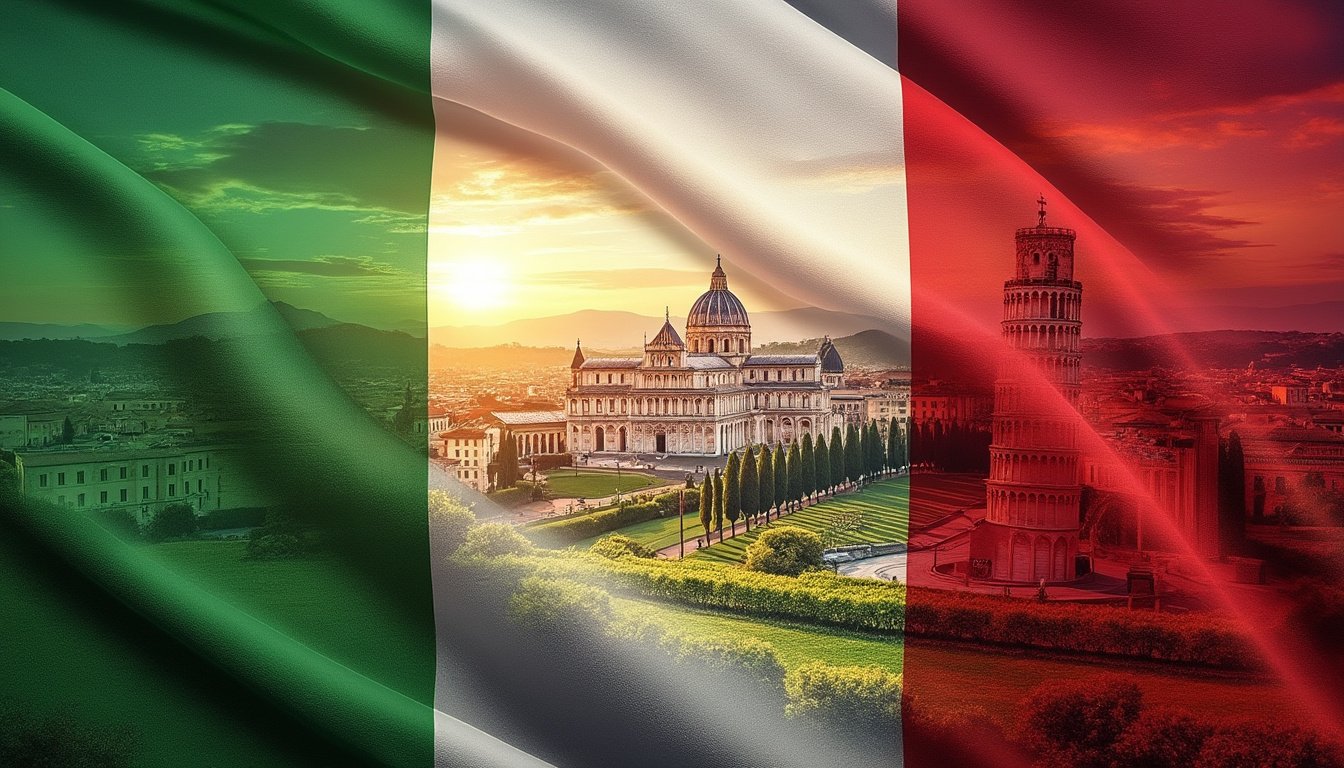 Le Drapeau De Litalie Histoire Et Significations découvrez l'histoire fascinante du drapeau de l’italie, ses origines, ses couleurs emblématiques et la signification des symboles qui représentent l'identité italienne à travers les siècles.
