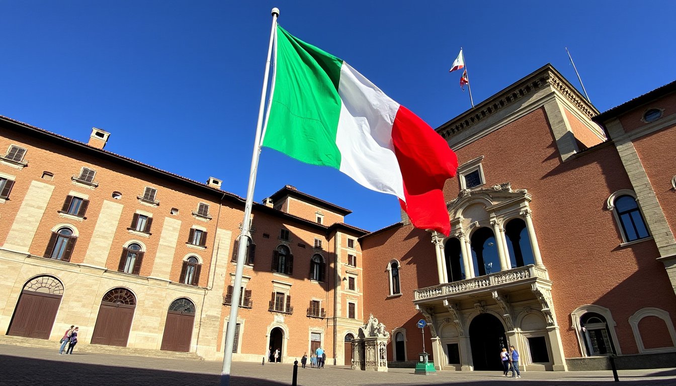 Le Drapeau De Litalie Histoire Et Significations découvrez l'histoire fascinante du drapeau de l’italie, ses origines, les significations des couleurs et son évolution à travers les siècles. un symbole fort de l’identité italienne !