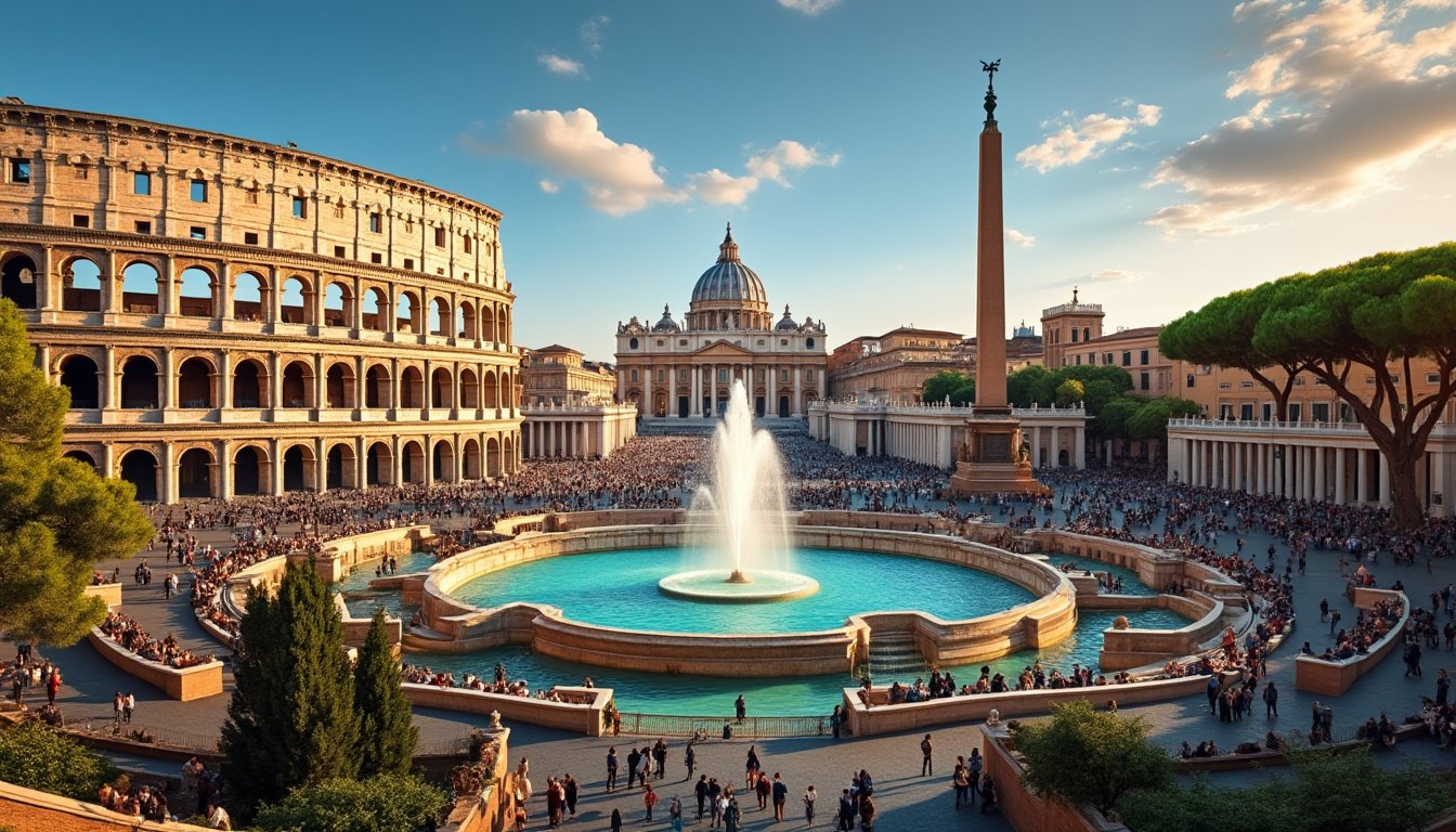 découvrez les monuments incontournables à visiter à rome en 2025 : du colisée à la fontaine de trevi, explorez le patrimoine exceptionnel et les sites emblématiques de la capitale italienne lors de votre voyage.