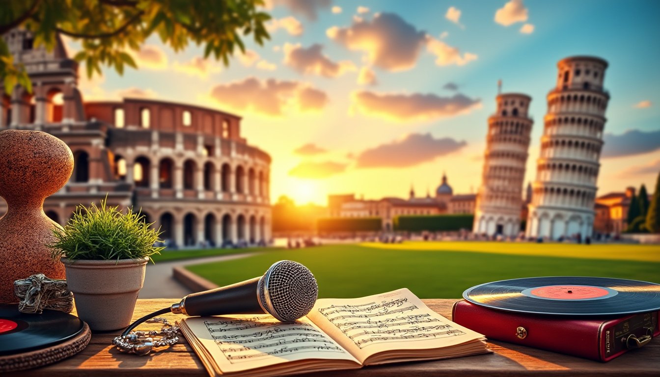 découvrez les meilleures chansons italiennes connues, des classiques incontournables aux hits modernes. plongez dans l'univers de la musique italienne et laissez-vous séduire par ses plus grands succès !