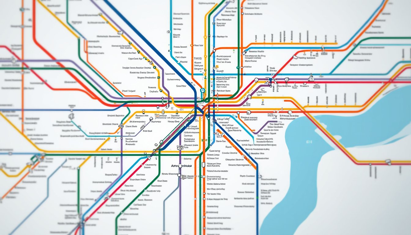 découvrez le plan de métro pour vous déplacer facilement en ville : lignes, stations et correspondances pratiques pour simplifier vos trajets quotidiens.