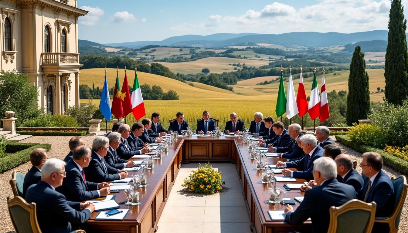 Tout savoir sur le sommet en Italie : enjeux et perspectives pour 2025 découvrez les principaux enjeux et perspectives du sommet en italie prévu pour 2025. analyse complète des thématiques abordées, des attentes internationales et de l'impact sur l'avenir politique et économique européen.